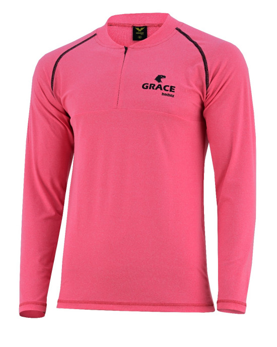 Grace Quarter Zipper - Pink
