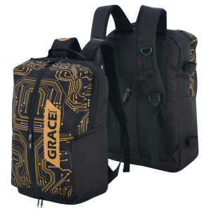 Grace ACE Backpack | Black/Gold