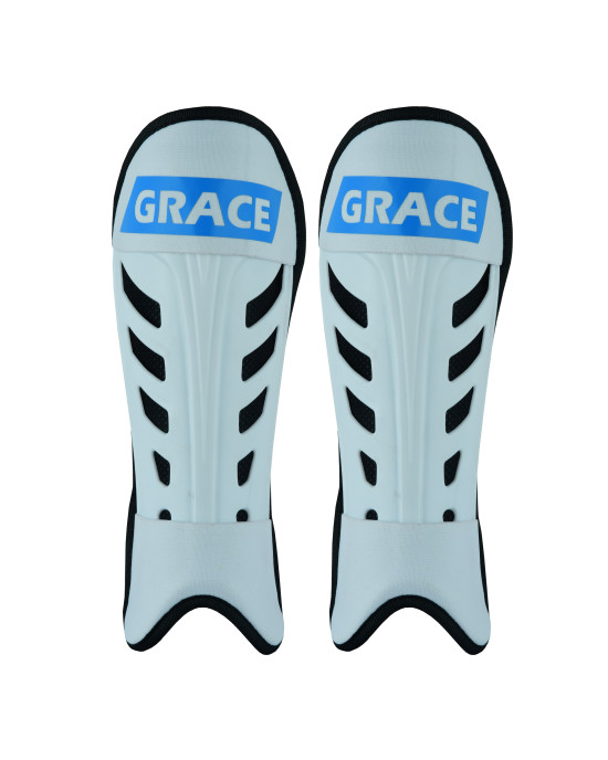 Grace ACE Shinguard | White/Blue